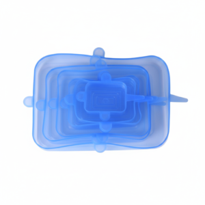 Set de 6 Tapas de Silicona Elásticas | Frescura Hermética y Ecológica