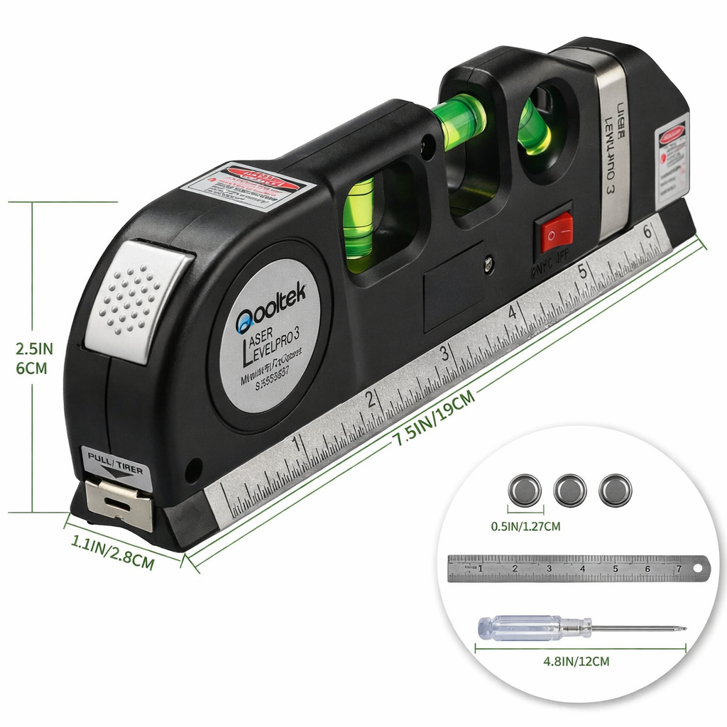Nivelador laser 3 burbujas - Imagen 3