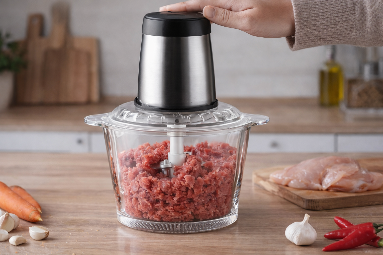 PROCESADOR DE ALIMENTOS 2 LITROS - Imagen 2