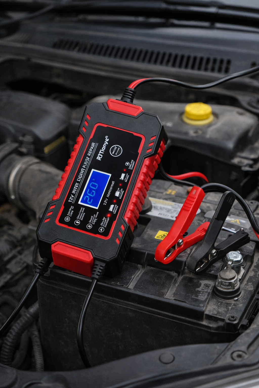 Cargador de Batería para Auto - Imagen 2