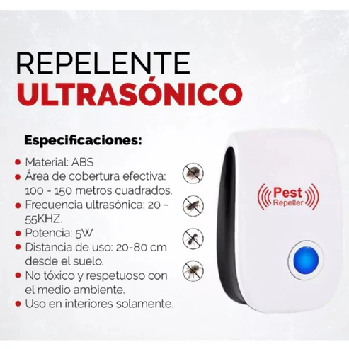 Repelente ultrasónico de plagas - Imagen 4